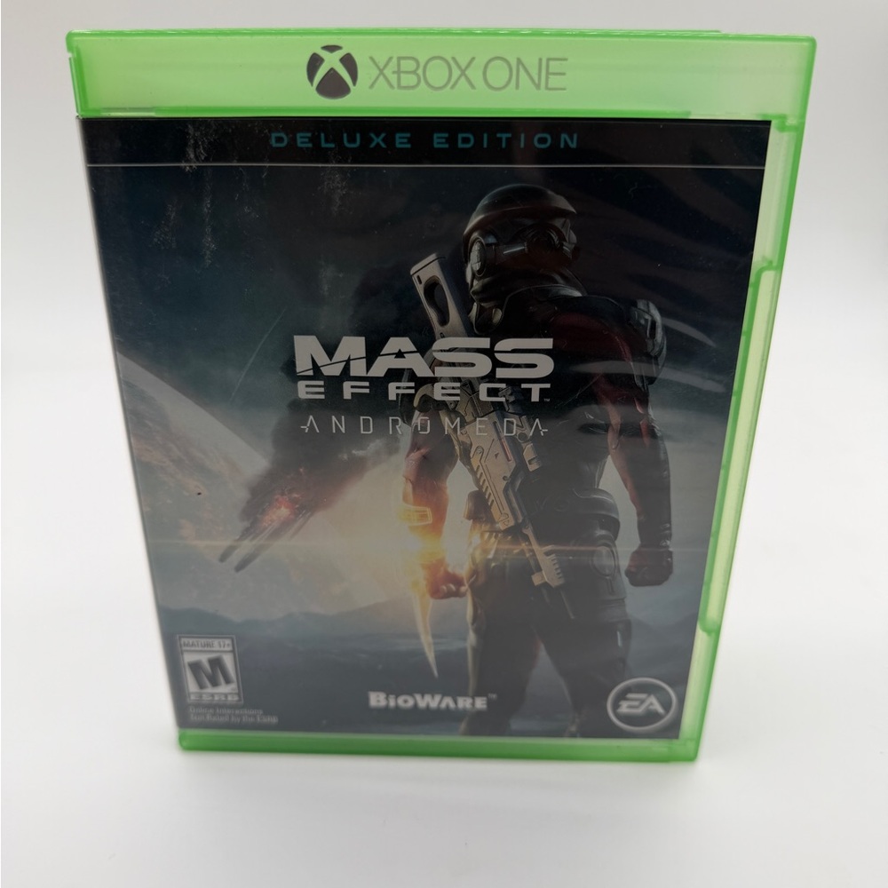 Mass Effect Andromeda Deluxe Edition for Xbox One - Green Case